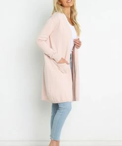 PUP30 Saisha Cardigan - Pale Pink Clothing