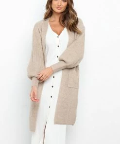 PUP53 Clothing Sibyl Cardigan - Beige