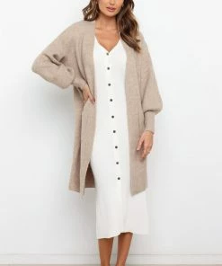 PUP53 Clothing Sibyl Cardigan - Beige