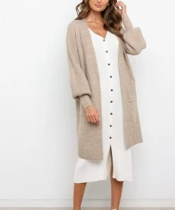 PUP53 Clothing Sibyl Cardigan - Beige