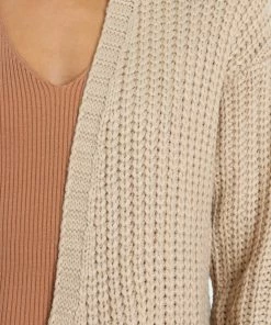 PUP30 Stace Cardigan - Camel Clothing