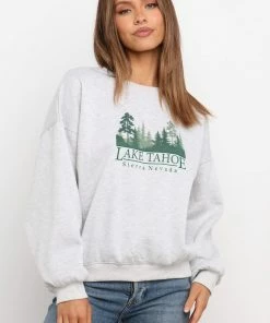 PUP14 Tahoe Sweater - Grey Clothing