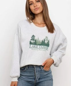 PUP14 Tahoe Sweater - Grey Clothing