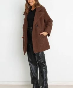 PUP4 Tempo Jacket - Chocolate Brown Clothing