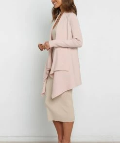 PUP14 Tinsley Cardigan - Blush Clothing