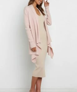 PUP14 Tinsley Cardigan - Blush Clothing