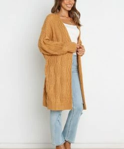 PUP4 Toledo Cardigan - Mustard