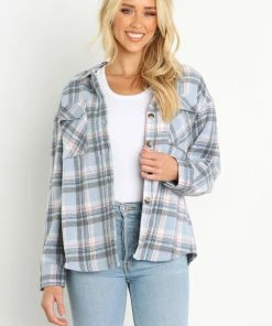 PUP8 Clothing Tristan Shacket - Blue