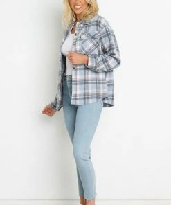 PUP8 Clothing Tristan Shacket - Blue