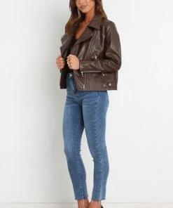 PUP4 Tuluah Jacket - Chocolate Brown Clothing