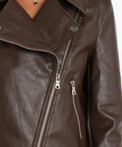 PUP4 Tuluah Jacket - Chocolate Brown Clothing