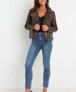 PUP4 Tuluah Jacket - Chocolate Brown Clothing