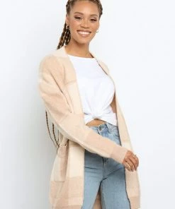 PUP51 Zenny Cardigan - Beige Clothing