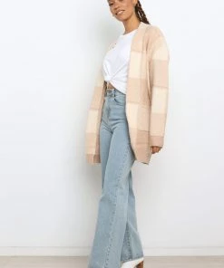 PUP51 Zenny Cardigan - Beige Clothing
