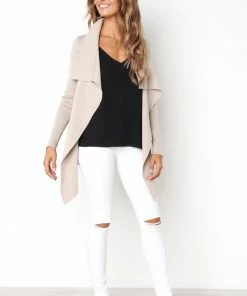 PUP3 Zimmer Cardigan - Beige Clothing