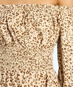 PUP44 Clothing Zanie Playsuit - Beige