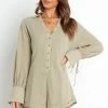 PUP14 Clothing Becky Playsuit - Sage