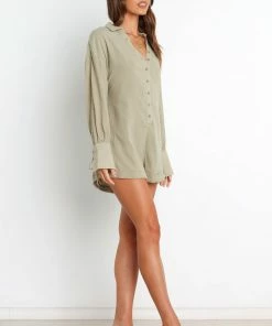 PUP14 Clothing Becky Playsuit - Sage