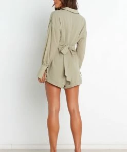 PUP14 Clothing Becky Playsuit - Sage