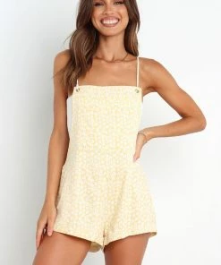 PUP61 Brisa Romper - Yellow