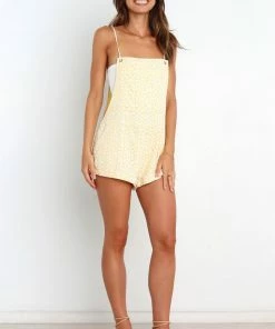 PUP61 Brisa Romper - Yellow