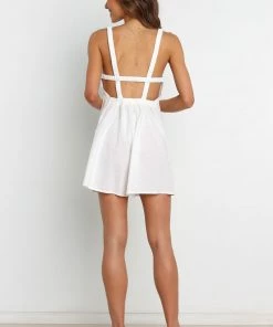 PUP3 Caffney Playsuit - White