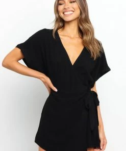 PUP8 Clothing Coraline Playsuit - Black