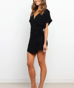 PUP8 Clothing Coraline Playsuit - Black