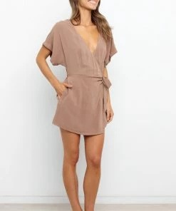 PUP8 Coraline Playsuit - Mocha