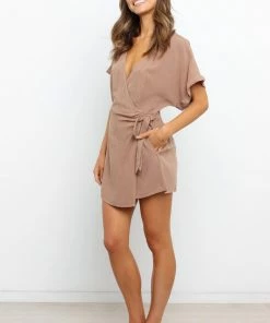 PUP8 Coraline Playsuit - Mocha