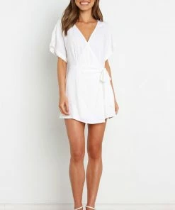 PUP8 Coraline Playsuit - White