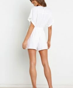PUP8 Coraline Playsuit - White