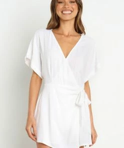 PUP8 Coraline Playsuit - White