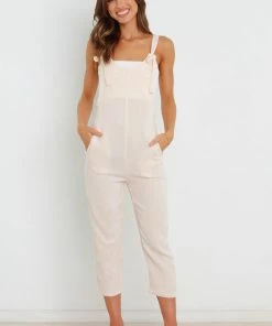 PUP61 Clothing Dorset Jumpsuit - Beige