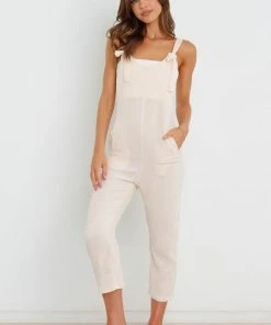 PUP61 Clothing Dorset Jumpsuit - Beige