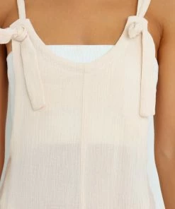 PUP61 Clothing Dorset Jumpsuit - Beige