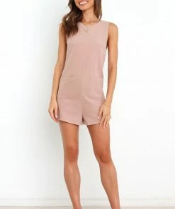 PUP55 Clothing Dory Playsuit - Beige