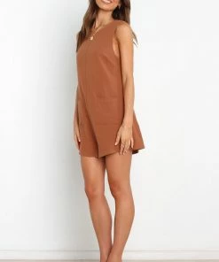 PUP55 Dory Playsuit - Tan