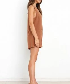 PUP55 Dory Playsuit - Tan