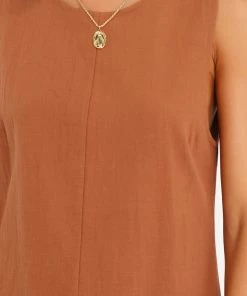 PUP55 Dory Playsuit - Tan