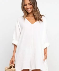 PUP3 For The Bride Egidio Playsuit - White