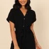 PUP8 Esra Romper - Black