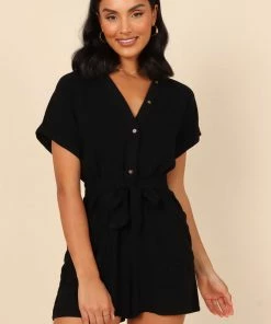 PUP8 Esra Romper - Black
