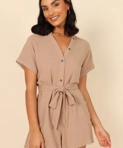 PUP8 Esra Romper - Mocha