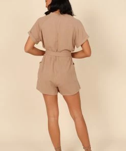 PUP8 Esra Romper - Mocha