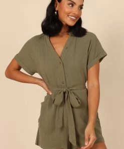 PUP8 Esra Romper - Olive