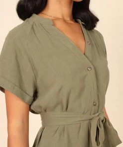 PUP8 Esra Romper - Olive