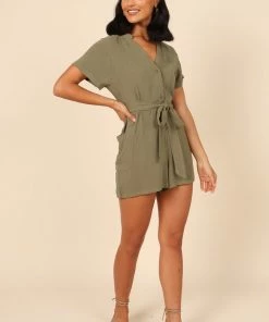 PUP8 Esra Romper - Olive