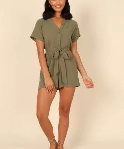 PUP8 Esra Romper - Olive