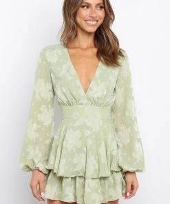 PUP7 Fance Playsuit - Sage